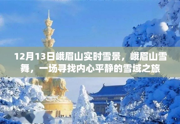 峨眉山雪舞盛宴，尋找內(nèi)心平靜的雪域之旅實(shí)拍紀(jì)實(shí)