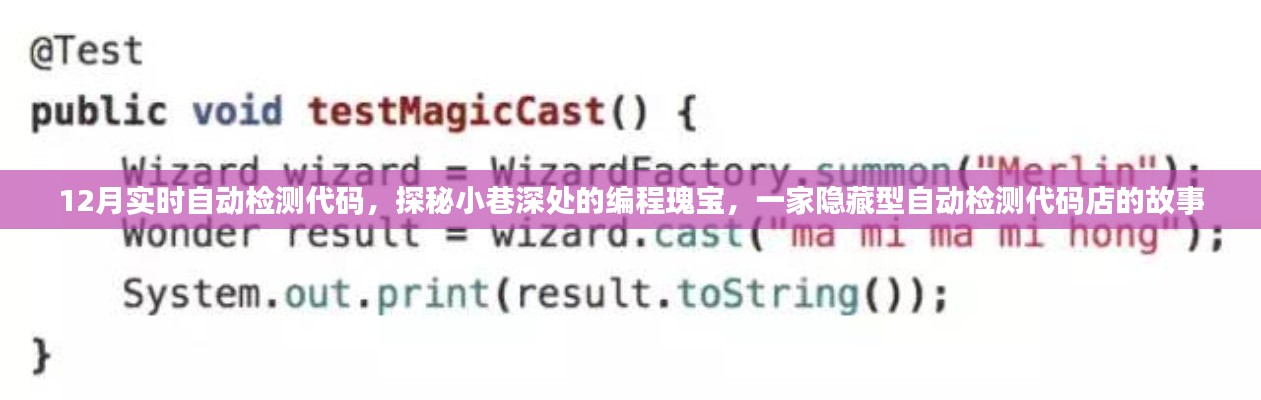 探秘隱藏小巷的編程瑰寶，一家自動(dòng)檢測代碼店的秘密故事