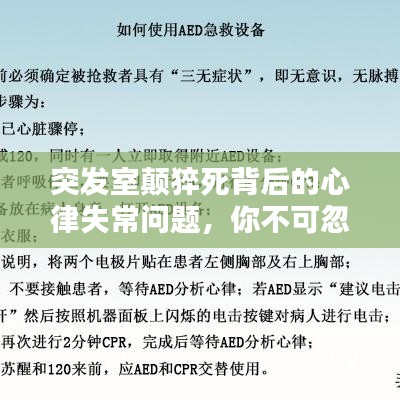 突發(fā)室顛猝死背后的心律失常問題，你不可忽視！